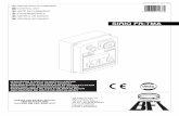 E CENTRAL DE MANDO P SIRIO FR-TMA - …...SIRIO FR - TMA - Ver. 09 - 5D811231 0001_09 USER’S MANUAL ENGLISH Thank you for buying this product, our company is sure that you will be