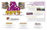 Dia del libro 2013 · 2016-08-27 · los ganadores de la sexta edición del concurso de relatos organizado por la Concejalías de Educación y Cultura. 23 de abril, 18:30 h. Biblioteca