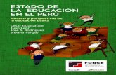 ESTADO DE ESTADO DE LA EDUCACIÓN EN EL PERÚ Profesor e ...infanciaymedios.org.pe/wp-content/uploads/Estado-de... · currículo nacional de la educación básica del Perú Jessica
