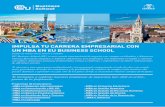 IMPULSA TU CARRERA EMPRESARIAL CON UN MBA EN EU … · 2016-12-02 · EU Business School (EU) es una escuela internacional de negocios con campus en Ginebra y Montreux (Suiza); Barcelona
