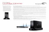 Home []€¦ · a videoconsolas, ordenadores en red y reproductores multimedia de alta definición GoFlex TV. • Compartir una impresora USB con todos sus ordenadores domésticos.