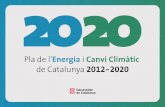 Presentacio PECAC 2020 · 2017-01-19 · S'ha d’actuar fonamentalment sobre la demanda energètica i alhora assegurar-ne la cobertura amb un mix d'oferta d'energia més coherent