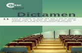 Dictamen 11 sobre el Projecte de decret ... - CCOO Catalunya · /2015, de de , dels fons a què es destina l’impost sobre la provisió de continguts per part de prestadors de serveis