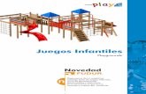Juegos Infantiles - GRUPO Adisma · Juegos Infantiles Playgrounds Disponemos de un amplísimo catálogo tanto de Juegos Infantiles, como de Equipamientos Biosaludables y Deportivos.