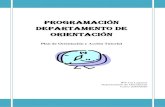 Programación Departamento de Orientación 2019-20.pdfObjetivos de la Acción Tutorial para el presente curso 5.3.2. Contenidos y actividades 5.3.3. Metodología ... • La contribución