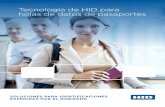 Tecnología de HID para hojas de datos de pasaportes · patentada a fin de garantizar el más alto nivel de seguridad y durabilidad. B. Característica de prevención deDepartamento