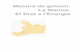 Mesura de govern: La Marina - ajuntament.barcelona.cat · pagament de serveis (llum, aigua, gas, comunitat) i un 9,2% van reportar tenir goteres o humitats al seu habitatge, (un 15,4%,
