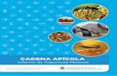 CADENA APÍCOLA - Alimentos Argentinos€¦ · Agenda Nacional Apícola RESUMEN EJECUTIVO! Las ventas externas en el período enero-setiembre del 2016 dieron como resultado un volumen