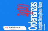 Edita - zaragoza.es€¦ · 381 26 Ordenanza Fiscal de contribuciones especiales 385 27 Ordenanza Fiscal Precios públicos por prestaciones de servicios y realización de actividades