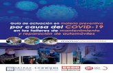 Guía de actuación en materia preventiva COVID-19...Comercio y Turismo, y en concreto, el Procedimiento de actuación para los Servicios de Prevención de Riesgos Laborales frente