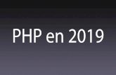 PHP en 2019 - Jesús Amieiro · •Barrera de entrada pequeña => código y proyectos de mala calidad => mala imagen • Carencias en el lenguaje • Mucho tiempo para nuevas funcionalidades