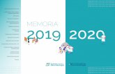 Comisiones MEMORIA Programas Científicos 2019 2020 · 2020-05-20 · Comisiones Ayuda a la Investigación Guías de Práctica Clínica y Recomendaciones Programas Científicos Publicaciones