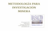 01 dosier MINERIA 4 - ESTUDIOS GEOTECNICOS, GEOFISICA ...basaltoit.com/wp-content/uploads/dosier-mineria.pdf · componentes del campo magnético a determinadasfrecuencias (entre 15