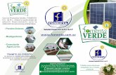 Brochure Productos Verdes - Fomentafomenta.com.sv/documentos/BrochureFomentaVerde.pdf · Con los Productos Verdes, FOMENTA S.C. de R.L. ofrece la oportunidad de adquirir ﬁnanciamiento
