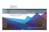 REPÚBLICA DE COSTA RICA...resume los votos recibidos por cada partido político a nivel de provincia y extranjero, conteniendo información sobre juntas receptoras, electorado inscrito,