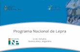 Programa Nacional de Lepra - ANLIS · ndidas-como-la-lepra-hoy-son-politica-de-estado. Material de difusión: discapacidades. Material de difusión: discapacidades. Material de difusión