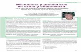 M J Puesta al día Microbiota y probióticos en salud y enfermedadtendenciasenmedicina.com/Imagenes/imagenes44/art_18.pdf · mente en las primeras 24 horas de un ambiente aeróbico
