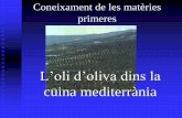 Coneixament de les matèries primeres d'oliva.pdf · Usos de l’olivera. Del fruit s’extreu l’oli. També el fruit i les fulles s’empren dins l’industria cosmètica. La escorça