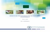 Guatemala: Marco de Programación de País (MPP) 2013-2016 ... · el Marco de Programación de País (MPP) para el pe-ríodo 2013-2016, el cual se suscribe entre la FAO y en representación