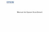 Manual de Epson ScanSmartCómo cambiar los ajustes de escaneo Puede cambiar los ajustes de escaneo detallados, tales como la resolución, el tamaño del documento y más. 1. Haga clic