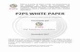P2PS es la puerta de enlacea todas sus transacciones en ... · P2PS es la puerta de enlacea todas sus transacciones en una plataforma de sistema de comunicación P2P descentralizada,