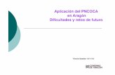 Aplicación del PNCOCA Dificultades y retos de futuro · 2019-02-04 · Programa de control de condiciones de autorización y registro en empresas alimentarias Programa de control