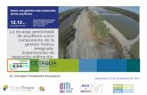 TÉCNICAS DE GESTIÓN HÍDRICA EN ESPAÑA sostenibilidad del recurso subterráneo y de los ecosistema que de ello dependen. ... INTEGRADO (G-I) 25 . De 0,00 a 7,18 hm3 Qe =2,42 hm3