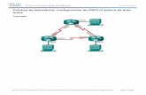 Práctica de laboratorio: configuración de OSPFv2 básico de ...... · Práctica de laboratorio: configuración de OSPFv2 básico de área única ... (Windows 7, Vista o XP con un