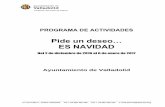 ES NAVIDADmedia.laguiago.com/wp-content/uploads/2016/12/progr...ES NAVIDAD Del 2 de diciembre de 2016 al 6 de enero de 2017 Ayuntamiento de Valladolid C/ Torrecilla 5 - 47003 Valladolid