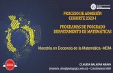 Presentación de PowerPoint - pedagogica.edu.coinstitucional.pedagogica.edu.co/admin/UserFiles/Charla... · 2019-11-06 · 5 y 6 de diciembre 2019. Semestralmente: cinco (5) Salarios