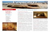 Egipte 2019 - egiptologia.cat · Egipte 2019 Tanis. tarda visita dels Temples de Medinet Habu (Tutmosis III/Hatshepsut, Ramesses III). Transbordador a Luxor. Temps lliure, sopar i