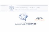 NÚMEROS - Universidad de Guadalajara · Técnicos Académicos (TA) 9 8 17 3% CUCOSTA EN NÚMEROS Coordinación de Planeación del CUCOSTA PERSONAL ACADÉMICO Fuente:Coordinación