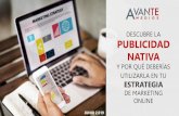 DESCUBRE LA PUBLICIDAD NATIVA - Agencia de medios online y ... Fuentes IAB Spain: ^Estudio sobre el