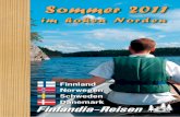 Sommer 2011 - Finlandia-Reisen · 2011-04-16 · Odense, Ebeltoft, Ribe und Århus, die Wanderdüne von Råbjerg,die Sandstrände zwischen Blokhus und Lokken und bei Albaek, die Landesspitze