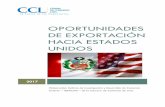 OPORTUNIDADES DE EXPORTACIÓN · OPORTUNIDADES DE EXPORTACIÓN HACIA ESTADOS UNIDOS Página 1 Contenido ... que son 7 empresas peruanas las que participan en dicho mercado, el porcentaje