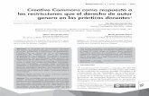 Creative Commons como respuesta a las restricciones que el ... · Ministerio TIC, como Redvolución, En TIC Confío, Empresario Digital, Ciudadanía Digital, Apps.co, entre otros.