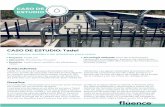 CASO DE ESTUDIO · 2018-06-25 · CASO DE ESTUDIO: Tadel Tratamiento aeróbico de eﬂuentes para reúso eﬂuentes. Las aguas residuales provienen de la planta de concentración