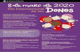Dia Internacional de les - manresa.catDia Internacional de les Del 4 al 6 de març durant tot el dia CREACIÓ DEL MURAL: “SORORITAT, LA FORÇA DE LES DONES JUNTES” A càrrec d’Iris