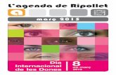 març 2015 - Ripolletupload.ripollet.cat/FILES/PDF/ripollet-agenda-marc-2015.pdf · DINAR AL CENTRO ARAGONÉS 14 h. Centro Aragonés de Ripollet Dinar amb motiu de la celebració
