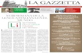 LA GAZZETTA - Esteri · 2011 a 2016 fungió como Director del Consorcio In-teruniversitario ICoN, que se dedica a la difusión del idioma y la cultura italiana a distancia. Desde