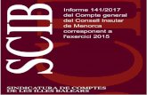 Informe 141/2017 TOM del Compte general del Consell Insular de …transparencia.cime.es/WebEditor/Pagines/file... · 2018-08-13 · Informe del Compte general del Consell Insular
