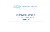 ESTATUTOS SOCIALES - icontec.org · ICONTEC llevará los libros de contabilidad que la ley y las normas reglamentarias determinen con carácter obligatorio. Así mismo, llevará los