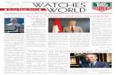 Swiss Made News LOS RELOJES DE TU VIDA Oro para México en ... · de CHF, lo que representa un alza de 45.1 por ciento. Mien - tras que las exportaciones suizas hacia México fueron