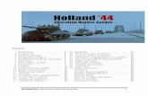 ÍNDICE€¦ · Holland’44 se juega en distintos turnos de juego. A su vez cada turno se compone de un turno propio para cada uno de los dos jugadores, que a su vez se subdivide