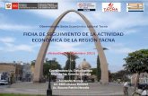 FICHA DE SEGUIMIENTO DE LA ACTIVIDAD ECONÓMICA DE LA ... · REGIÓN TACNA: OFERTA LABORAL Según la Encuesta Nacional de Hogares (ENAHO), en el año 2011 la Región de Tacna registra