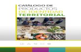 CATÁLOGO DE PRODUCTOS DE IDENTIDAD …...producto de la Asociación de Mujeres Waorani - AMWAE de la Amazonia Ecuatoriana. Chocolate Asociación de Mujeres Waoranis de la Amazonía