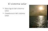 El sistema jllort1/t1 2b sistema solar 02.pdf El sistema solar •Descripció del sistema solar. •L’exploració del sistema solar. Instituto de Astrofísica de Canarias La lluna