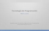 Tecnología de Programación - Principal › ~dcm › tdp › downloads › Clases › 2019-2do... · 2019-08-22 · Asociaciones, agregaciones y los lenguajes OO Para las agregaciones