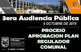3era Audiencia Pública - municipalidadnancagua.cl€¦ · ACTIVIDAD DIA HORA LUGAR 3era Audiencia Publica 8 octubre 19:00 hrs Nancagua 10° Jornada Barrial 15 octubre 19:00 hrs Cunaco