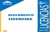 REGLAMENTO - triatlon.org...REGLAMENTO DE LICENCIAS 2.- Para que un/a deportista quede vinculado a un club deportivo podrán darse cualquiera de los siguientes supuestos: a) Deportistas